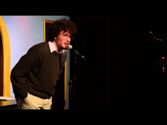 For Dan Ronan, professional stand-up comic at 24