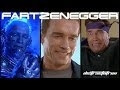 “Fartzenegger” blends Arnold Schwarzenegger clips, a pantload of fart sounds