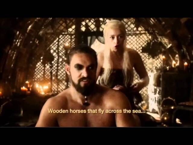 Now you can take a Game Of Thrones language course in Dothraki