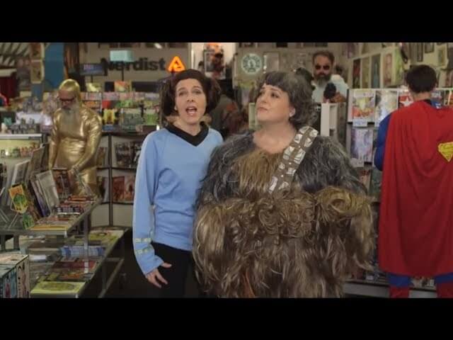 Neko Case, Kelly Hogan, and Ellie Kemper made a Star Wars-themed music video