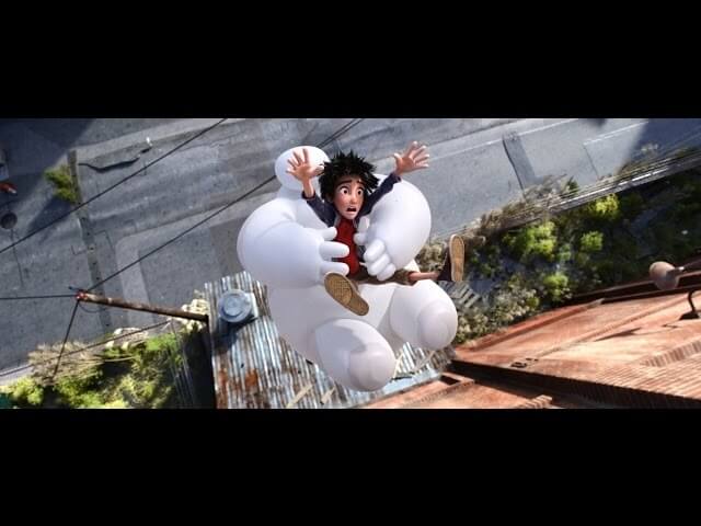 New trailer for Marvel’s Big Hero 6 shows off balloon robot Baymax and his hairy baby