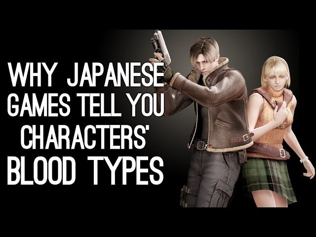 Here’s why it’s important to know the blood types of video game characters