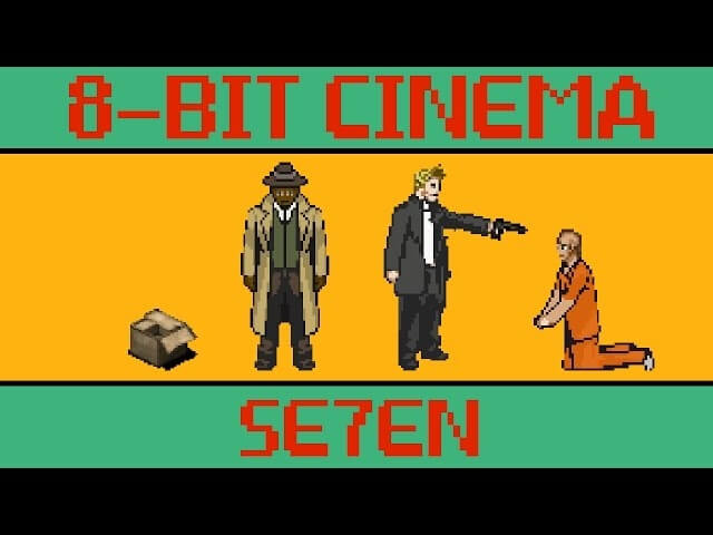 8-Bit Cinema applies the classic adventure game treatment to Se7en