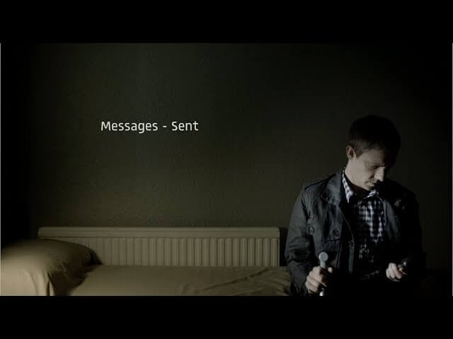 Here’s the history of showing text messages on film