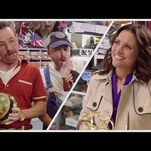 Watch Bryan Cranston, Aaron Paul, and Julia Louis-Dreyfus goof off together