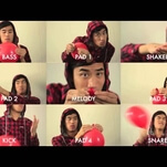 Someone recreated “99 Red Balloons” using red balloons