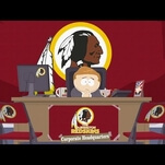 South Park mocks Washington Redskins during Redskins game