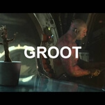 Dancing baby Groot gets a heavy metal makeover