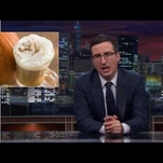 John Oliver is also over the whole pumpkin spice thing