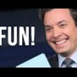 This supercut proves that Jimmy Fallon thinks everything is “fun”