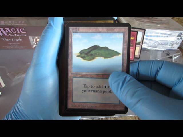 Guy opens old Magic: The Gathering pack, finds a card worth thousands, freaks out