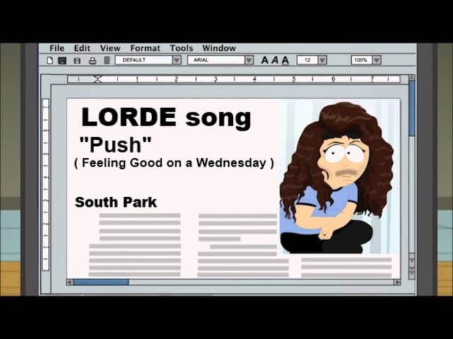 South Park is giving away its “Lorde” song, ya ya ya