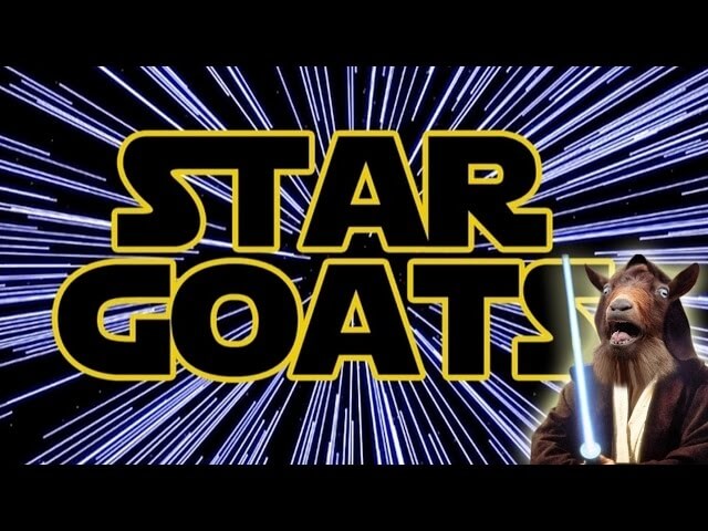 Here are some goats screaming “The Imperial March” from Star Wars