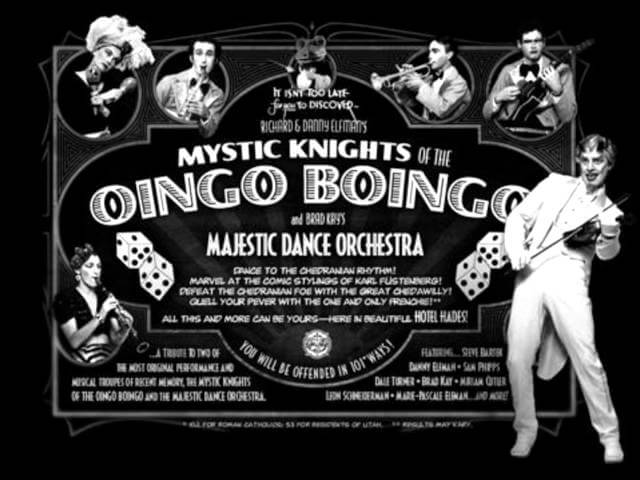 Danny Elfman on Oingo Boingo, film scores, and the Beatles almost ruining Batman