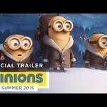 Watch the Minions screw around in history in the Despicable Me spinoff trailer