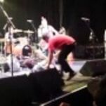 NOFX’s Fat Mike assaults fan on stage, apologizes on Twitter