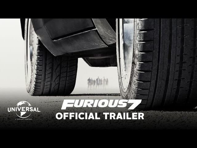 Trailer for Furious 7 goes on one last ride