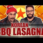 Watch Seth Rogen and James Franco make lasagna, talk Freaks And Geeks