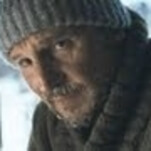 The Grey is not really about Liam Neeson battling wolves