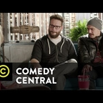 Watch Kroll Show’s Liz hang out with Seth Rogen and James Franco