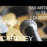Hundreds of celebrities weigh in on the age old Lennon-McCartney debate