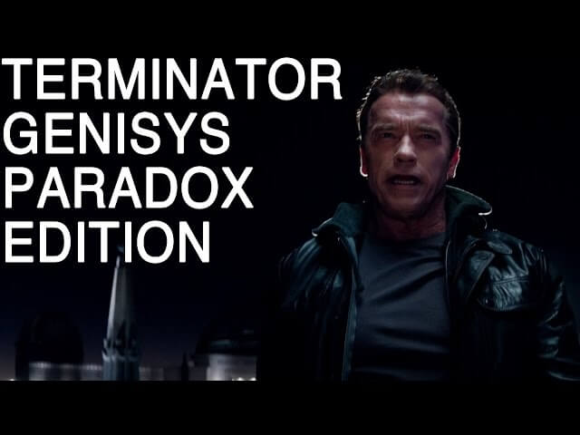 Terminator: Genisys “Paradox Edition” mocks the head-scratching premise of the film