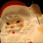 Santa Claus is smoking reefer