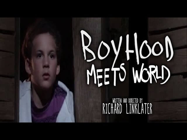 The fake trailer for Boyhood Meets World is TGIF meets IFC