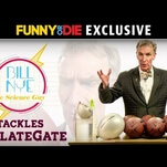 Bill Nye also investigates the science of “Deflate-Gate”