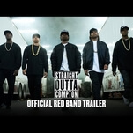 “Parental Discretion Iz Advised” for the Straight Outta Compton trailer