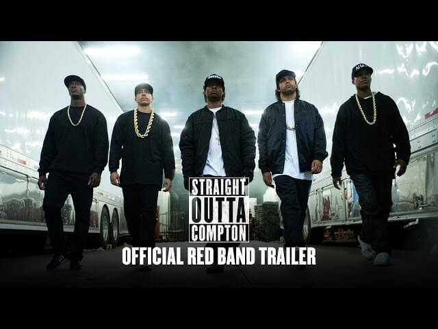 “Parental Discretion Iz Advised” for the Straight Outta Compton trailer