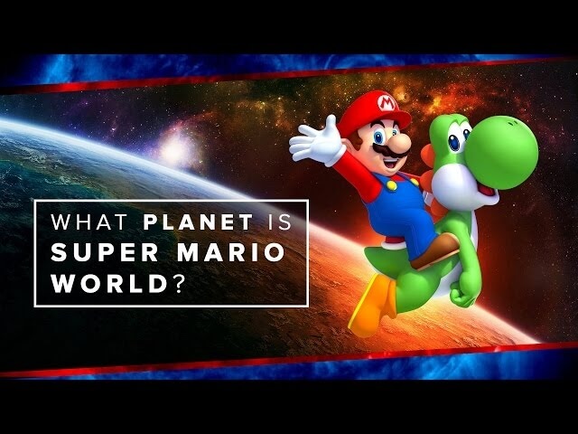 Mario is an alien living on an impossible planet, according to PBS science guy