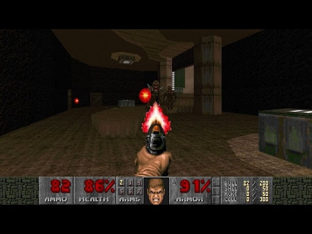 Doom suddenly a lot less grim when all the sounds are done by mouth