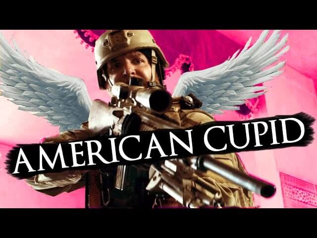 American Sniper made to shoot bullets of love in American Cupid