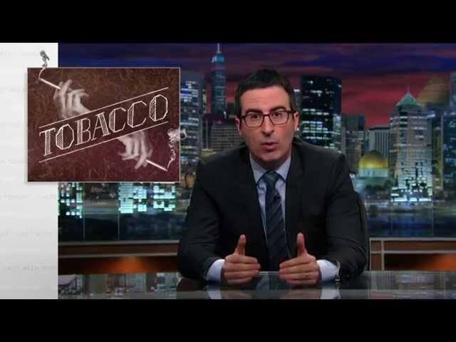 Tobacco company that relies on skewing facts decries John Oliver for skewing facts