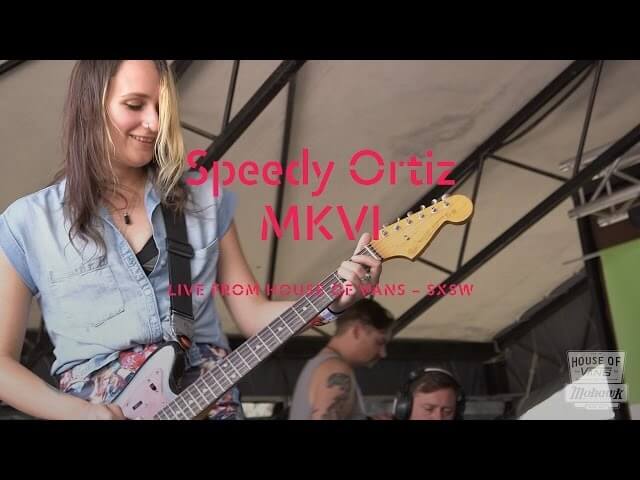 Hannibal Buress played drums with Speedy Ortiz at SXSW