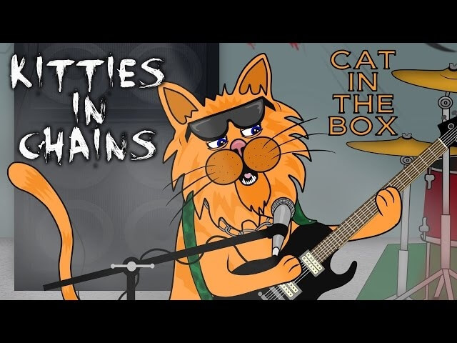 Here’s an Alice In Chains classic performed by cartoon cats