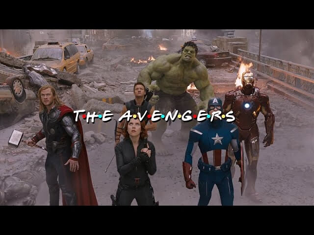 The Avengers got the Friends intro treatment