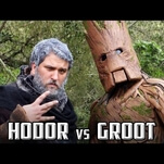 Groot and Hodor drop very few words in this epic rap battle