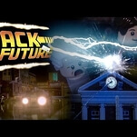 Back To The Future’s clocktower scene recreated in Lego stop motion