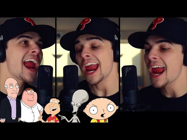 Here are the Family Guy characters covering “Uptown Funk,” for whatever reason