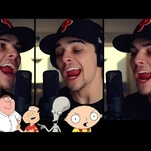 Here are the Family Guy characters covering “Uptown Funk,” for whatever reason