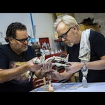 Adam Savage’s One Day Builds assembles a Cylon with BSG’s Aaron Douglas