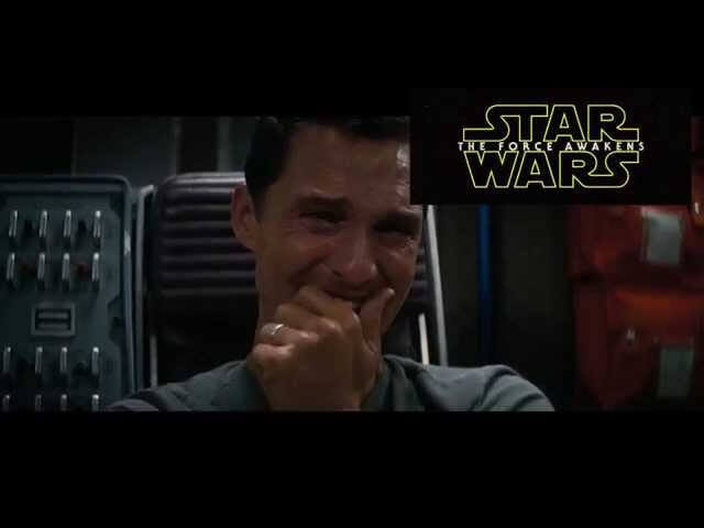 Crafty video editor shows Matthew McConaughey “reacting” to that Star Wars teaser