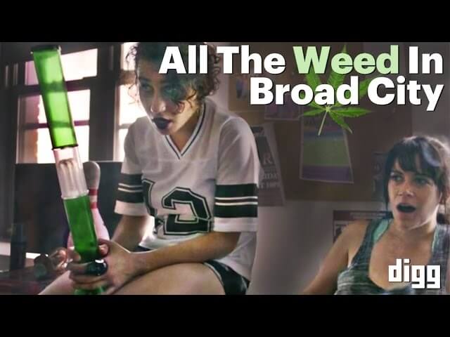 Celebrate today with Abbi, Ilana, and all the weed on Broad City