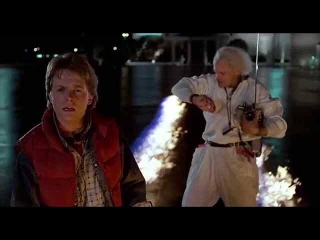 The nostalgia is strong in this Back To The Future/The Force Awakens mash-up