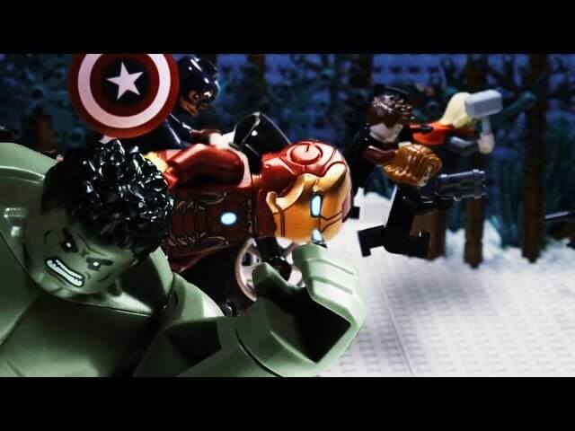 Here’s an impressive Lego recreation of the Avengers: Age Of Ultron trailer