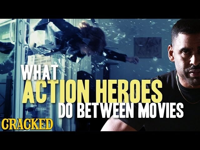 Action heroes brunch like mayhem-loving badasses in this new web video