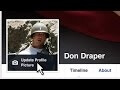 Watch Don Draper get divorced on Facebook