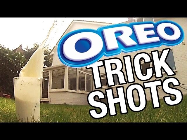 Internet-based time wasting comes to a head with this video of Oreo trick shots